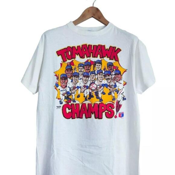 Brooke
B Other - Atlanta Braves 90s Tomahawk Champs Baseball Fan Unisex T-Shirt